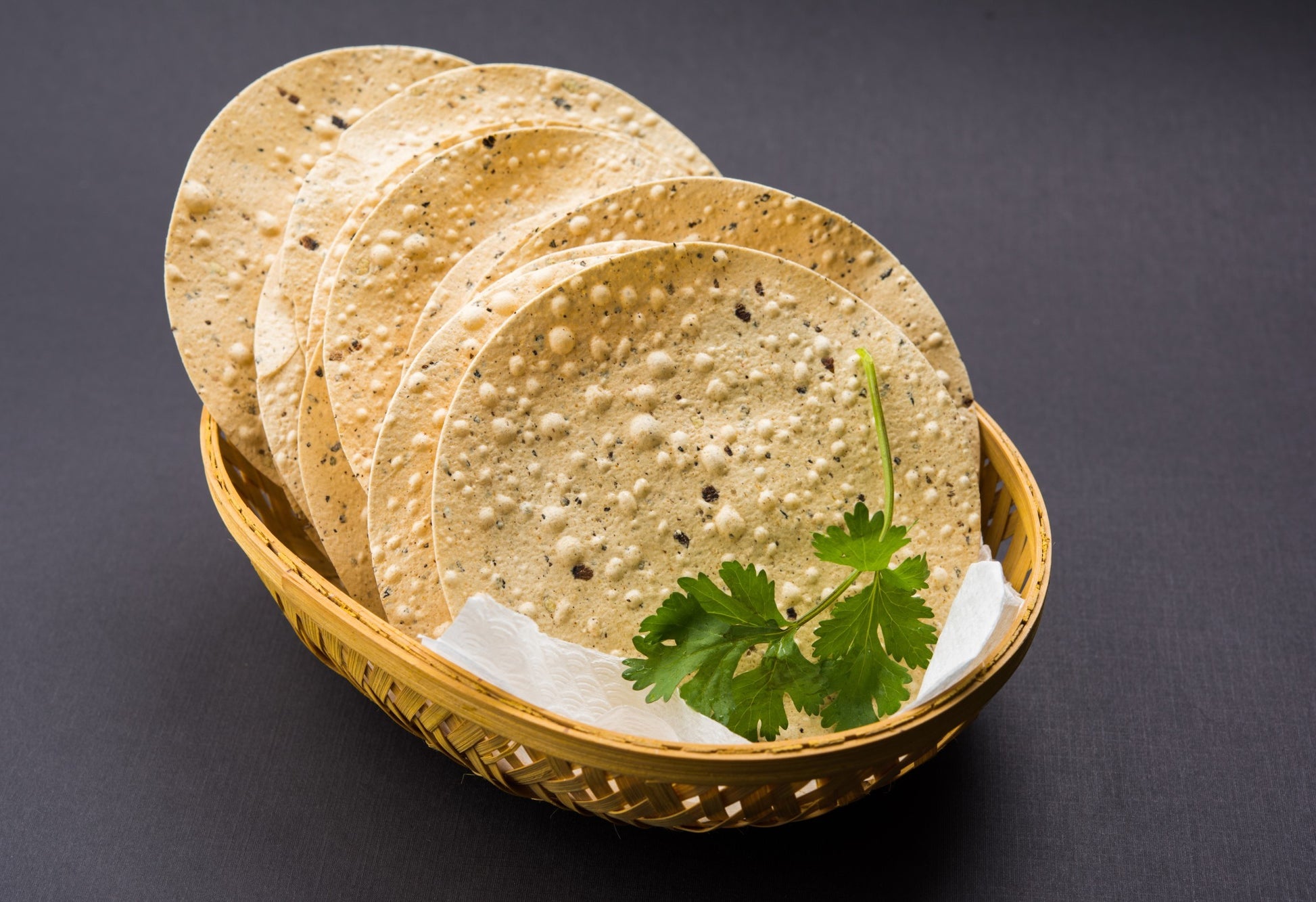 Black Pepper Papad