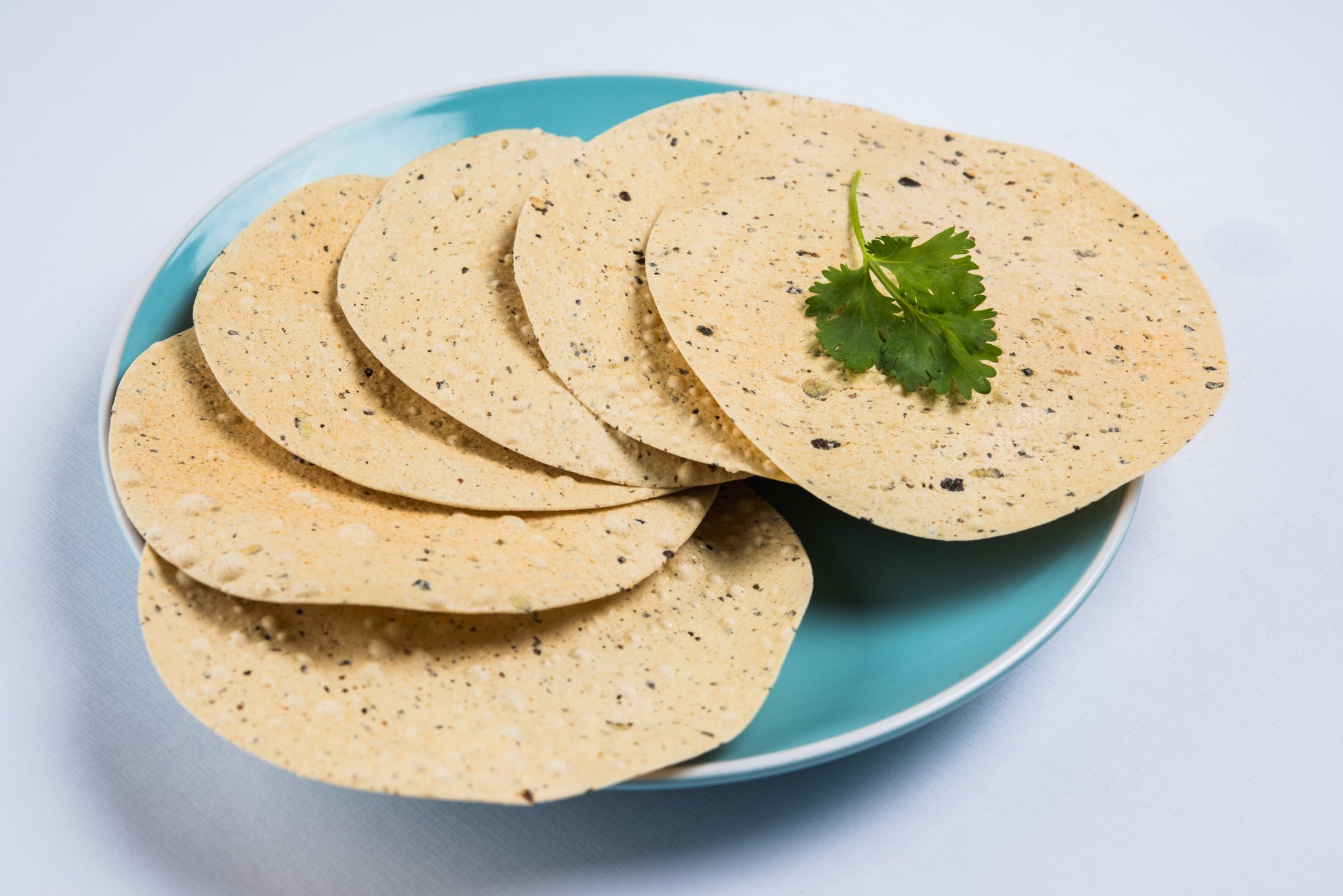 Green Chilli Garlic Papad