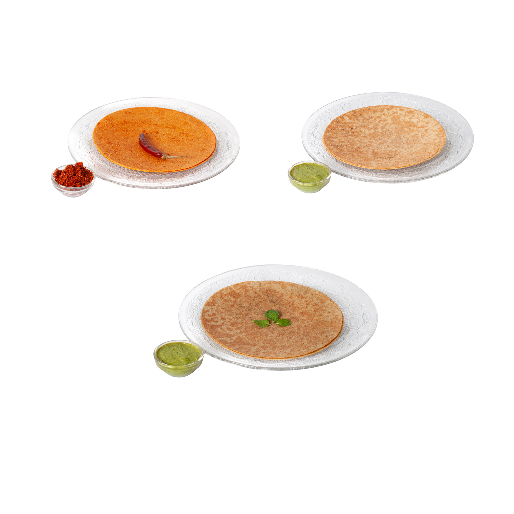 Jain Khakhras Set 2 | Pack of 3 flavours | 200 grams each | Achar Masala, Chaat Masala, Panipuri